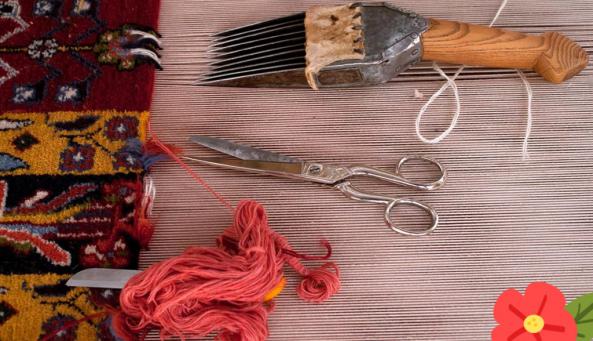 فروش وسایل آمزش بافت فرش دستباف