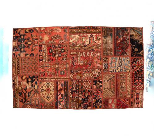 مشخصات فرش دستباف چهل تکه