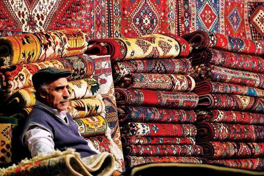 نگاهی به تاریخچه بازار فرش در کاشان